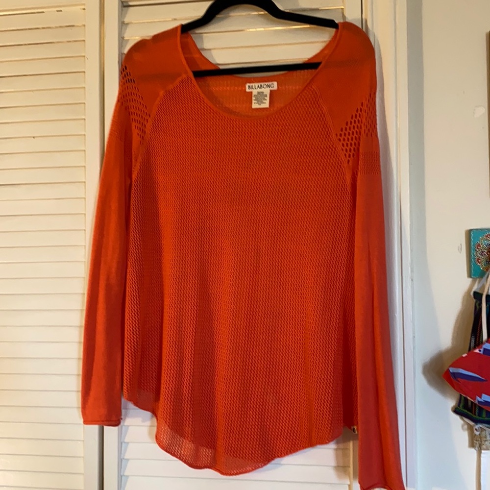 Billabong too/Sweater in a salmon color